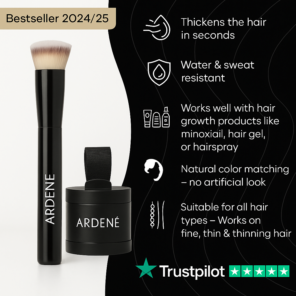 Ardene™ – Scalp Concealer for fuller looking hair - Lasts up to 7 days